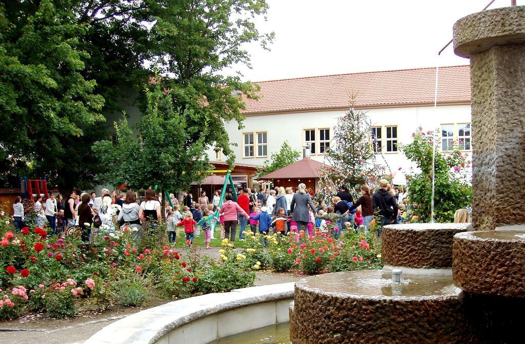 Hotel Weidenmuhle Mühlhausen Exteriér fotografie